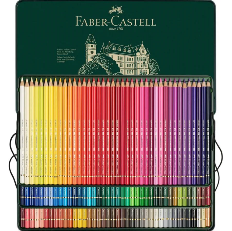 Polychromos colour pencil, tin of 120 - Faber Castell – Image 3