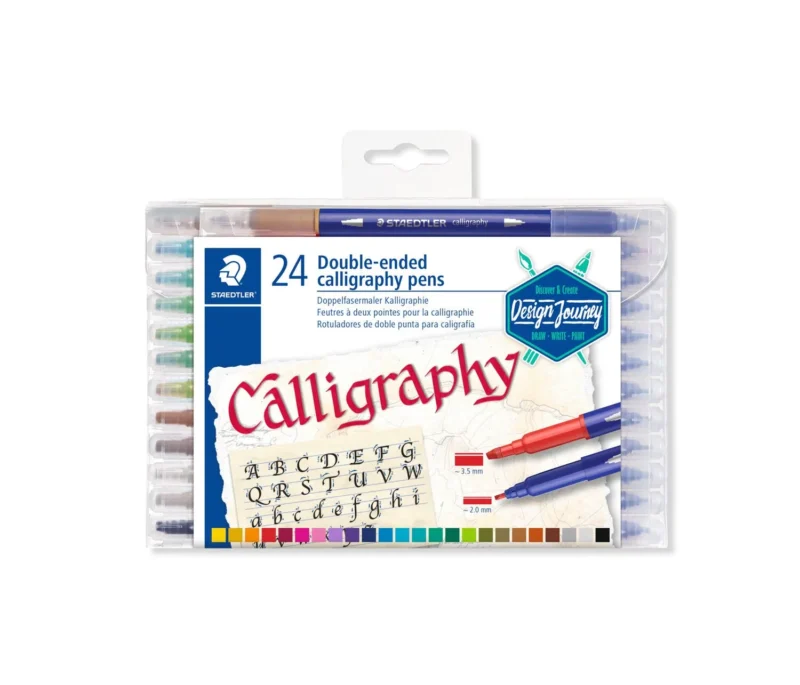 Staedtler - 24 Double-ended calligraphy pen