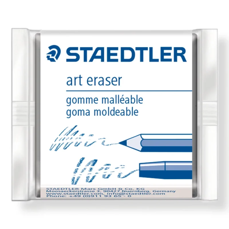 Staedtler Blistercard containing 1 eraser 5427 and 1 art eraser – Image 2