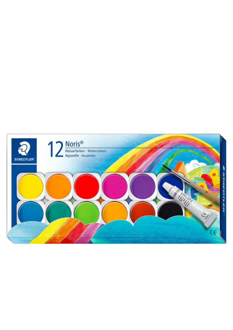 Boite de 12 Aquarelles Steadtler Noris