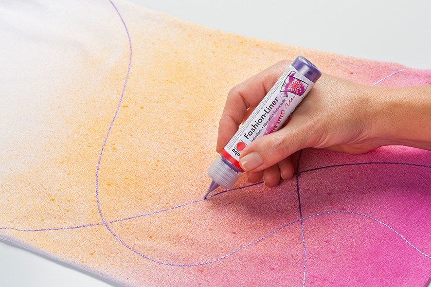 Marabu fashion-liner peinture textille 25ml – Image 3