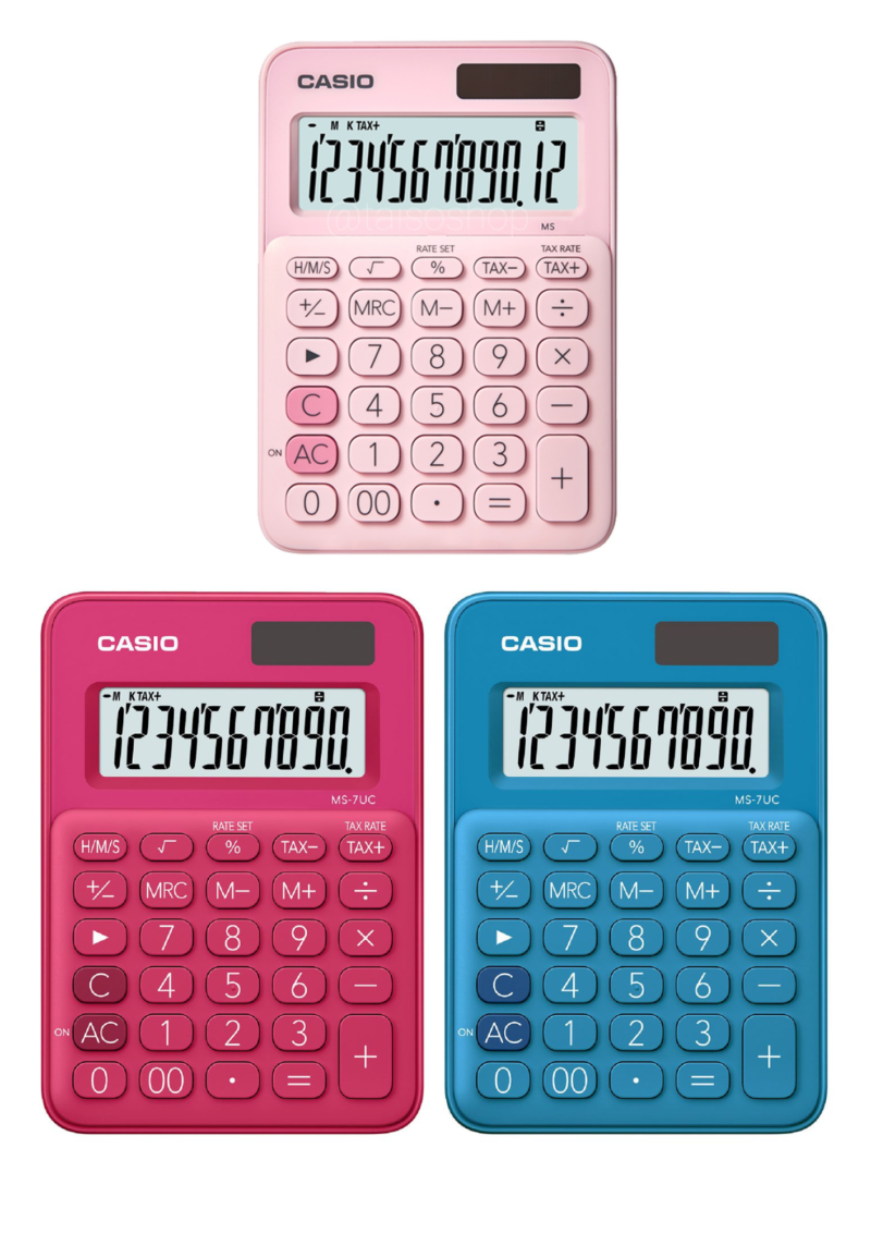 Casio 10 Digit Mini Desktop Calculator