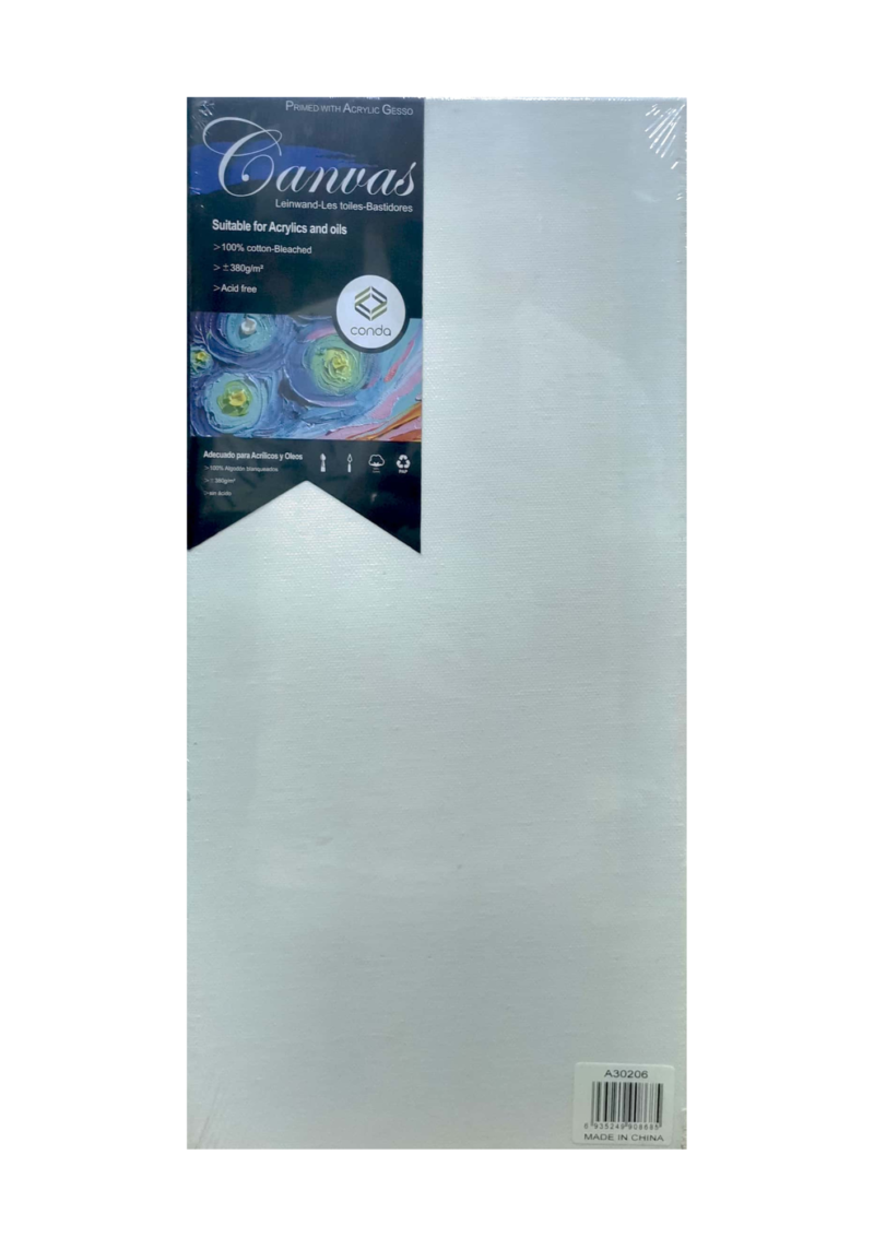 Stretched Canvas SB Cotton Chassis Toile 20x40 380g Conda