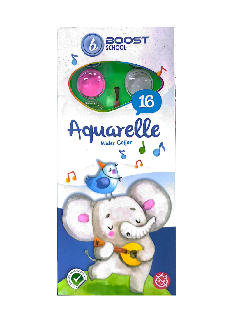 Boost – Boite de 16 aquarelles