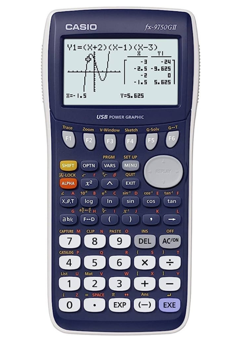 Calculatrice Casio Casio Graphic Réf FX-9750GII