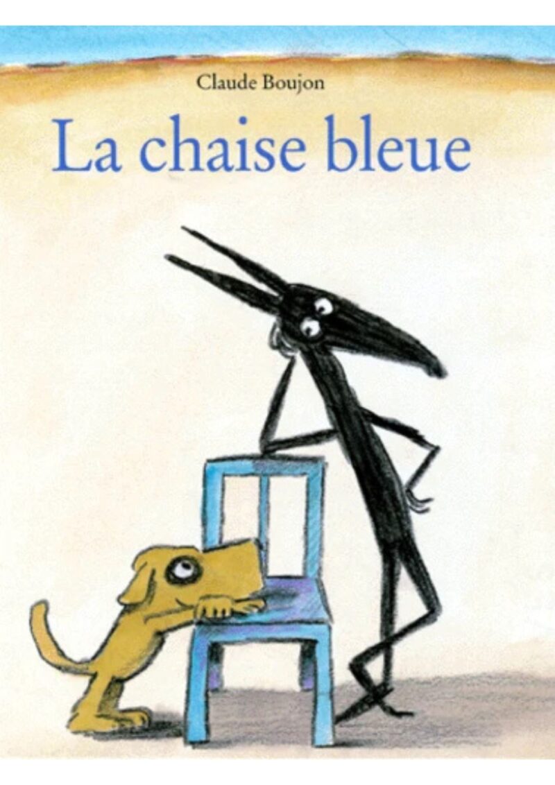 La chaise bleue
