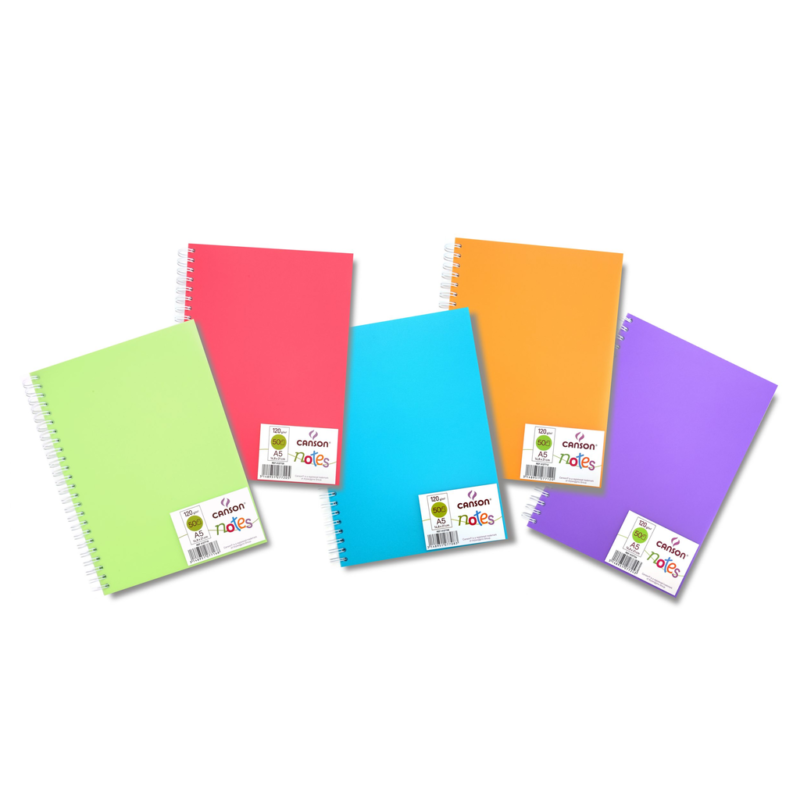 Carnet Dessin Notes couverture polypropylène 150G