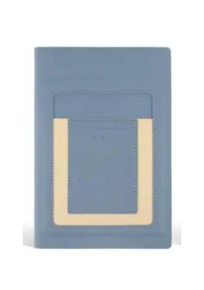 Notebook A5 similicuir avec boucle pour stylo + pochette – YL-A5-338H