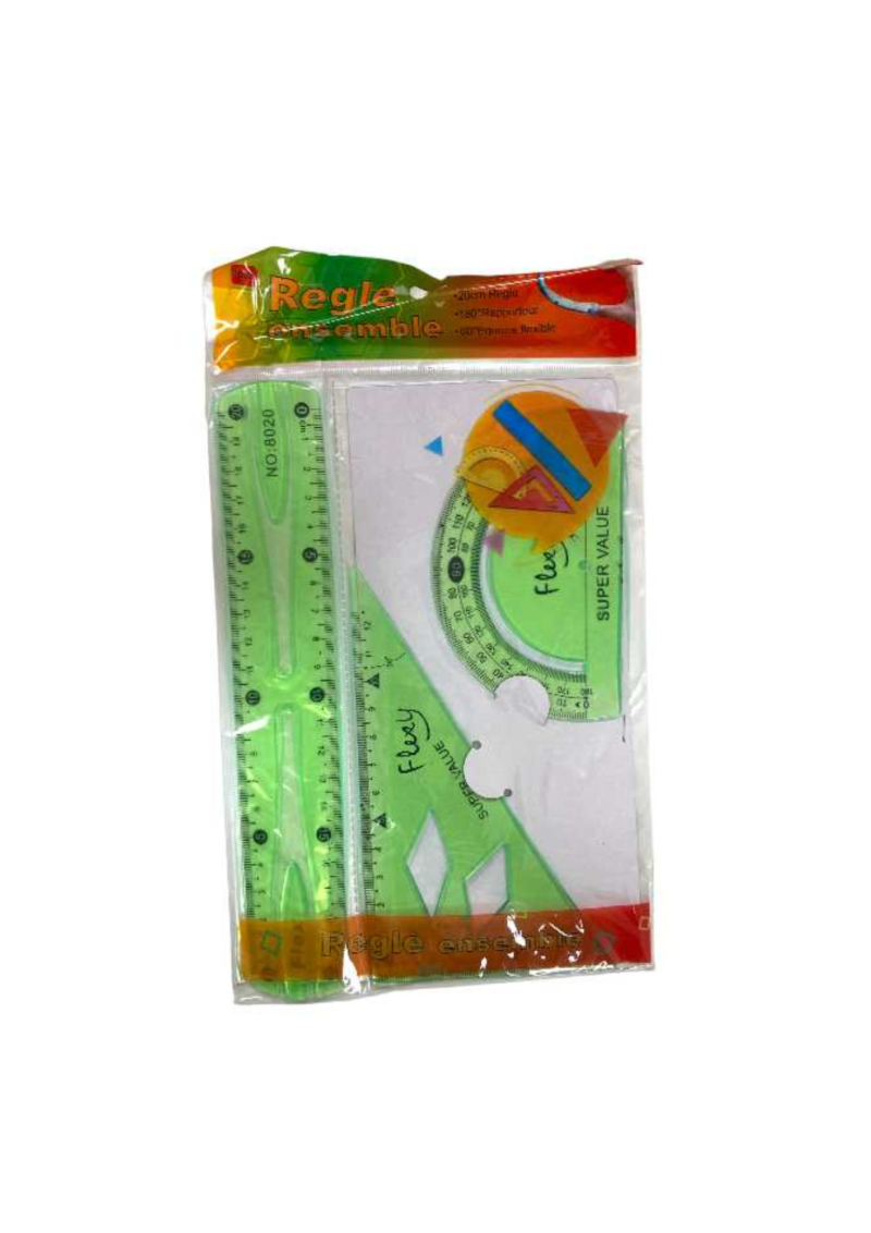 SET DE GEOMETRIA FLEX COLOR X 3