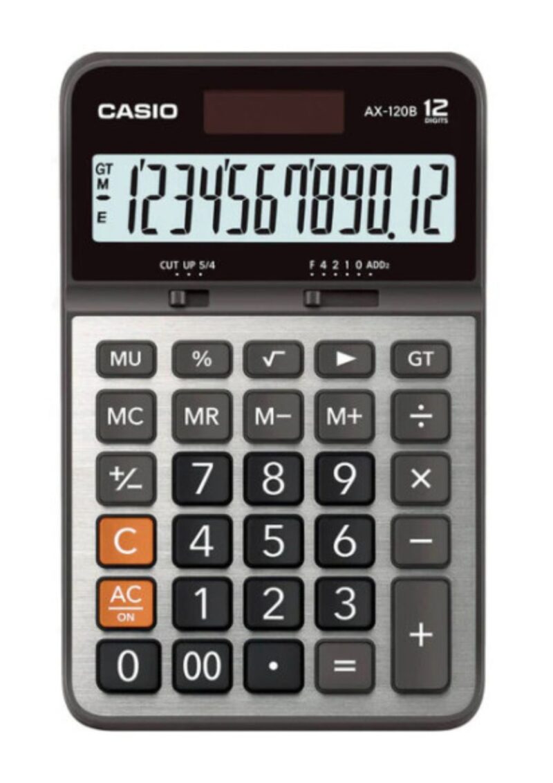 Casio Calculator 12 Digits AX-120B