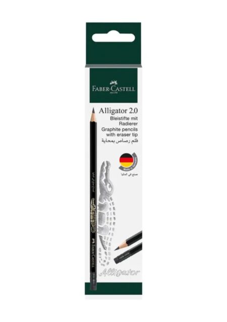 Graphite pencils with eraser tip