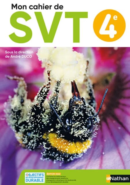 Cahier de SVT 4e
