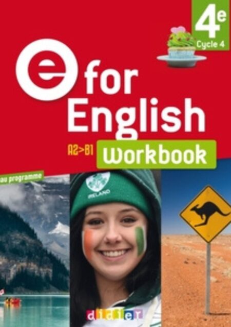 E for English 4e - Anglais Ed. 2017 - Workbook