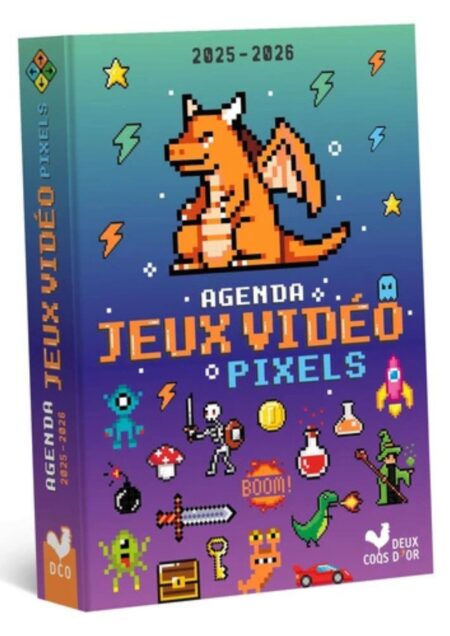 Agenda Pixels jeux vidéo Edition 2025-2026