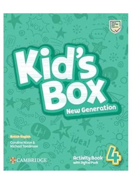Kid's Box New Generation Level 4 Activity Book with Digital Pack