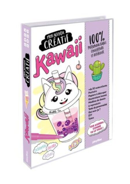 Mon agenda créatif Kawaii 2025-2026