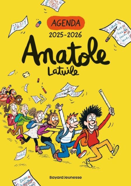 Nouveauté Agenda scolaire 2025-2026 Hachette - Anatole Latuile