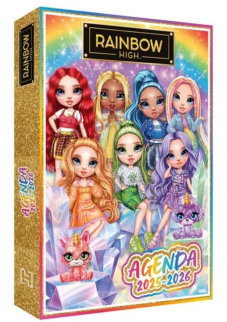 Agenda Rainbow High Edition 2025-2026