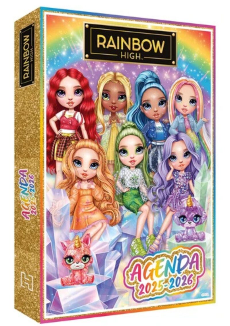 Agenda Rainbow High Edition 2025-2026