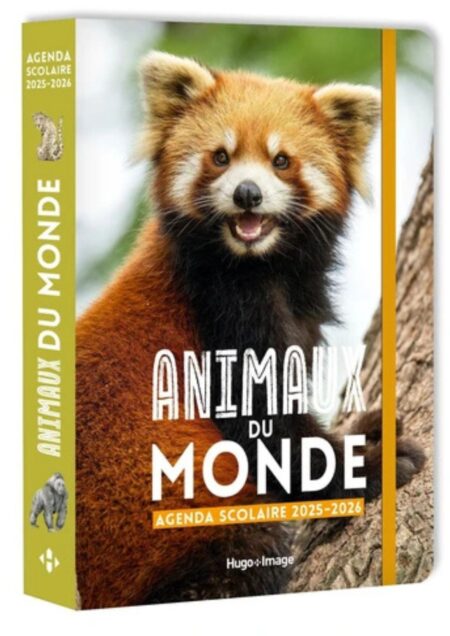 Agenda scolaire Animaux du monde Edition 2025-2026