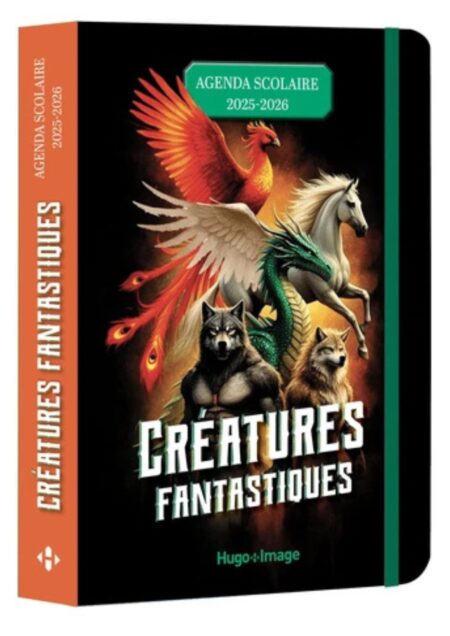 Agenda scolaire Créatures fantastiques Edition 2025-2026