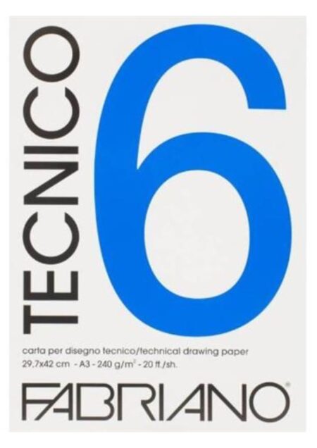 FABRIANO Technical Album 6 A3 Smooth