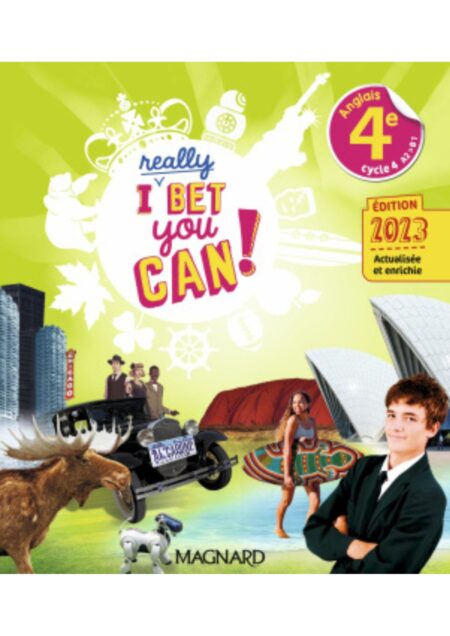 I Really Bet You Can! Anglais 4e (2023) - Manuel élève