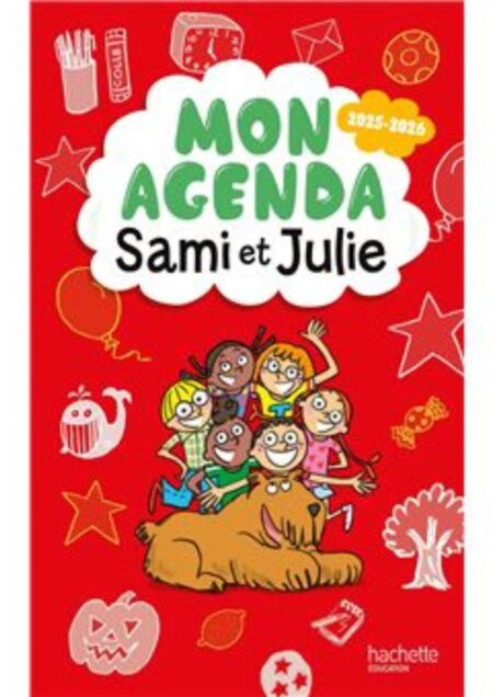 Sami et Julie - Mon agenda scolaire 2025-2026