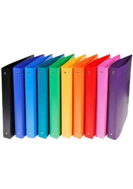 Classeur 4 anneaux plastique ecolier ecolo