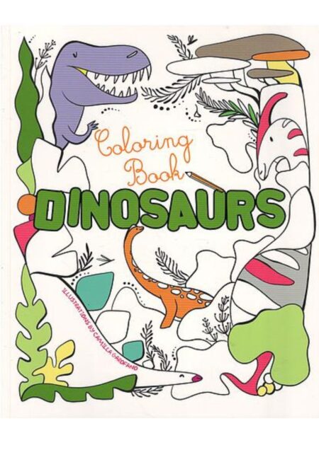 Coloring Book Dinosaurs