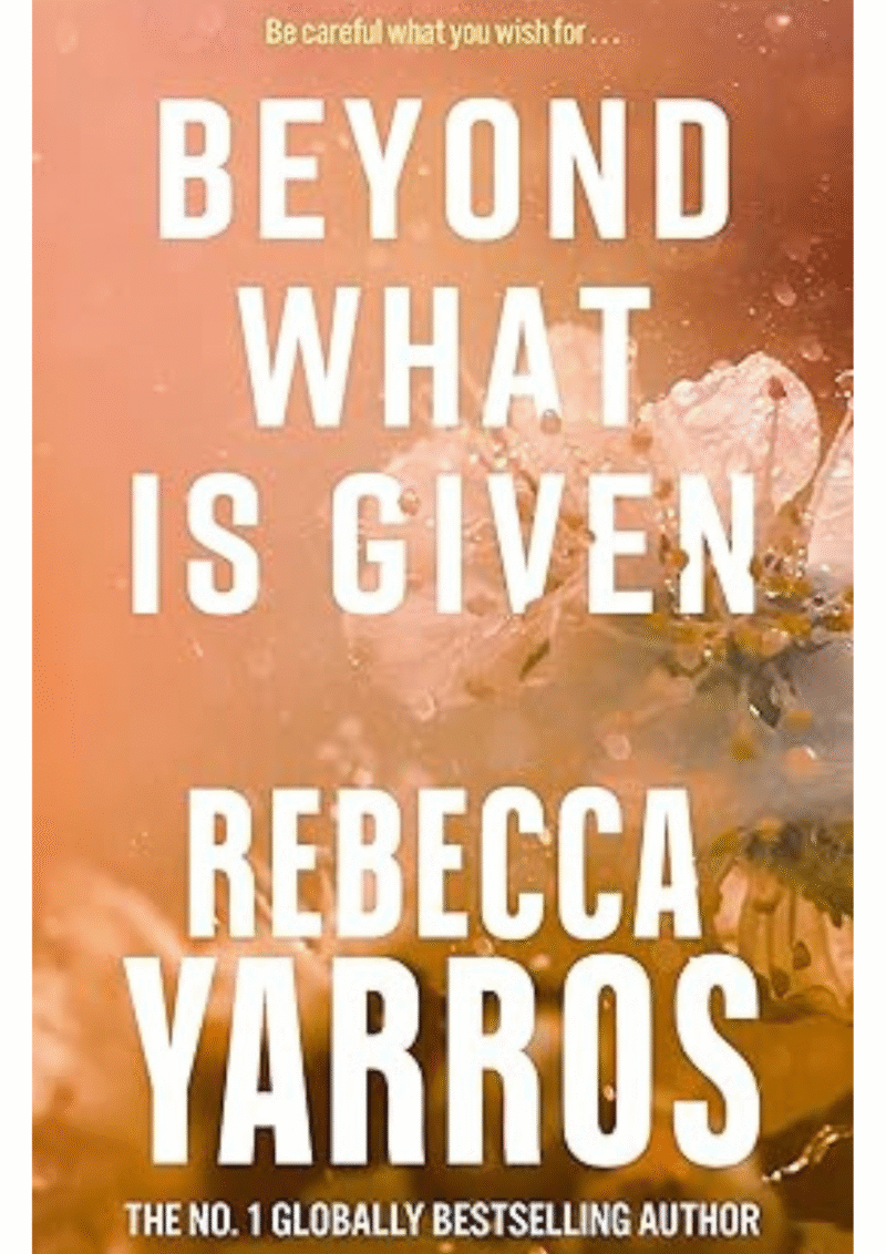 Beyond What is Given (Flight & Glory)
