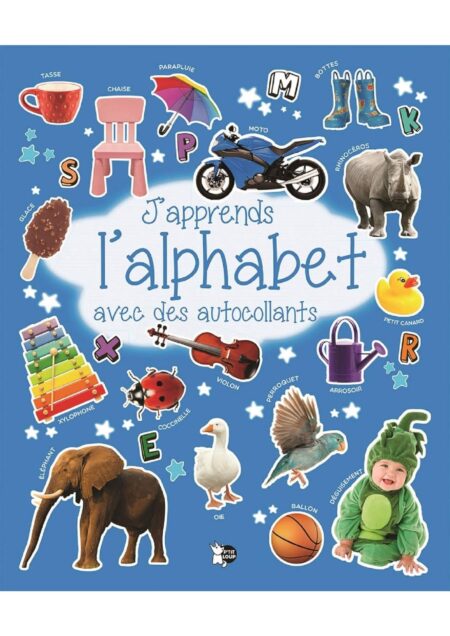 J'apprends l'alphabet avec des autocollants