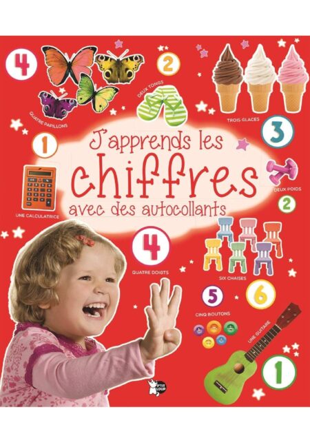 J'apprends les chiffres avec des autocollants