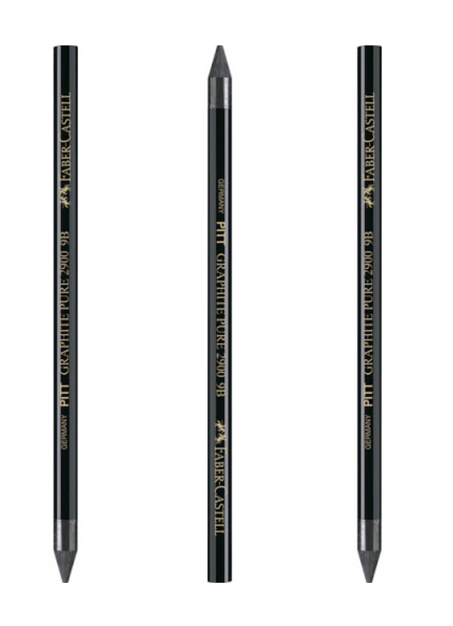 Crayon de Plomb Pitt Graphite 2900 Monochrome 9B