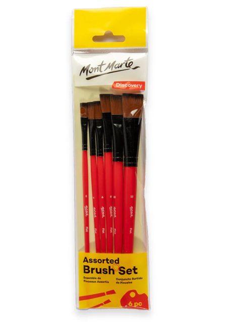 Assorted Brush Set Discovery 6pc