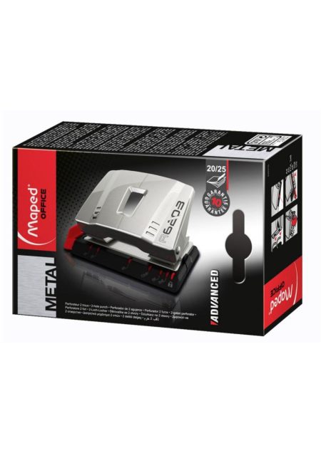 PUNCH MAPED M620310 ADVANCED SILVER 20/25 SHEETS