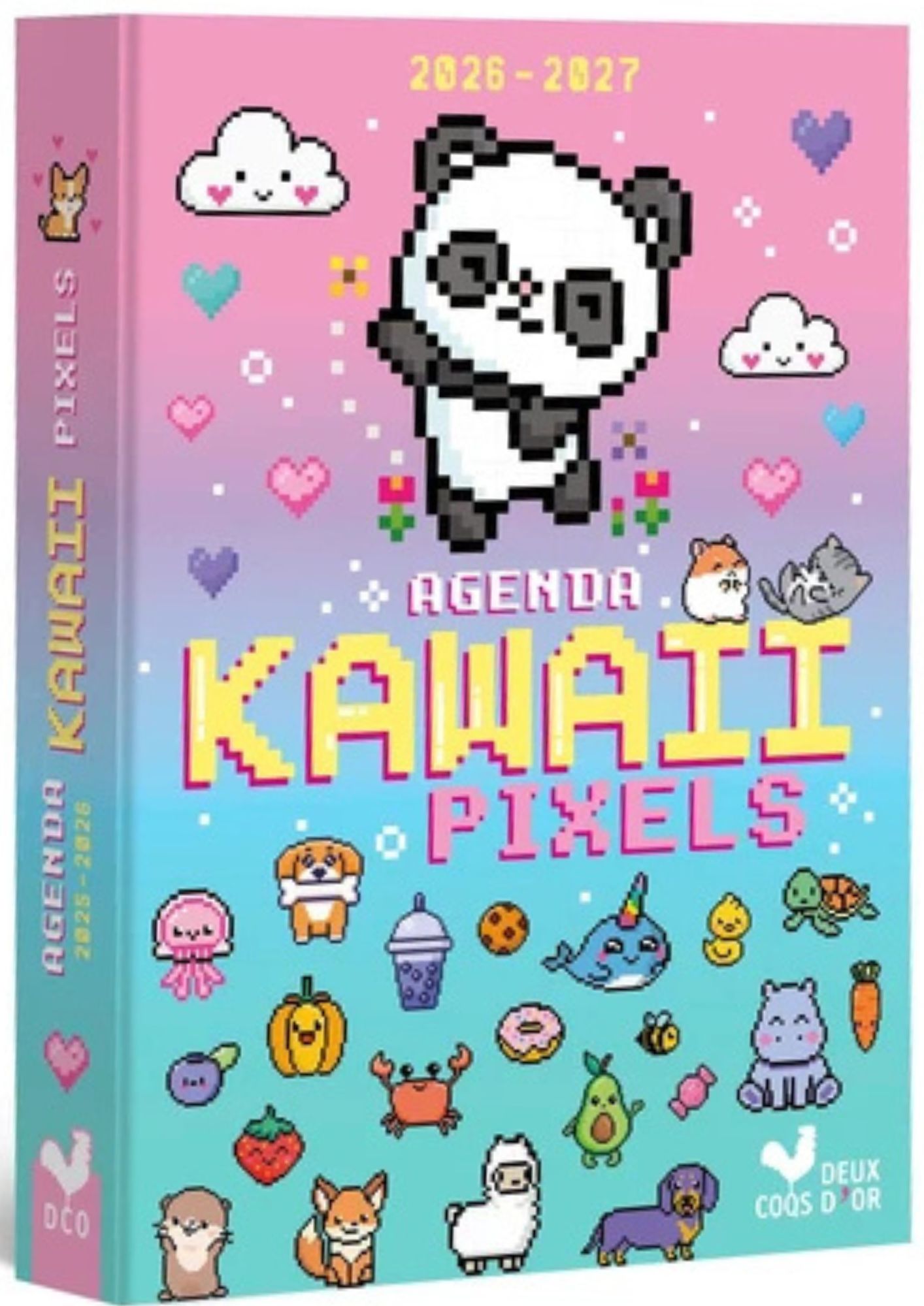 Agenda Pixels Kawaii Edition 2026-2027