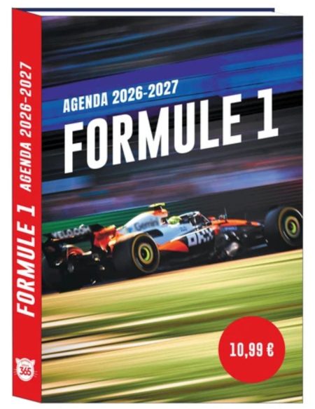 Agenda scolaire Formule 1 Edition 2026-2027