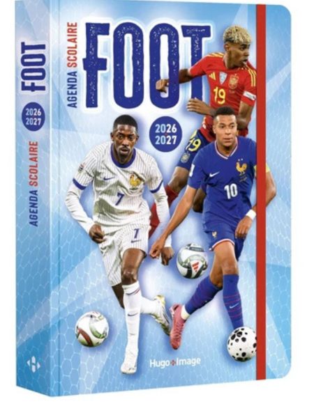 Agenda scolaire foot Edition 2026-2027