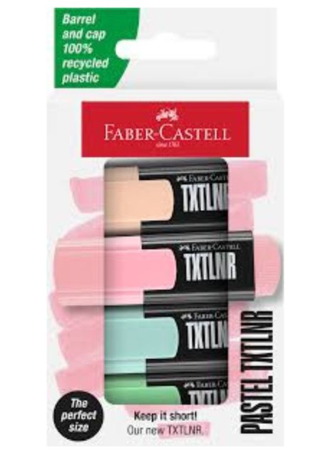 Faber Castell Mini pastel marker 4pcs