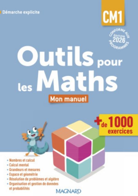 Outils pour les Maths CM1 (2026) - Manuel élève