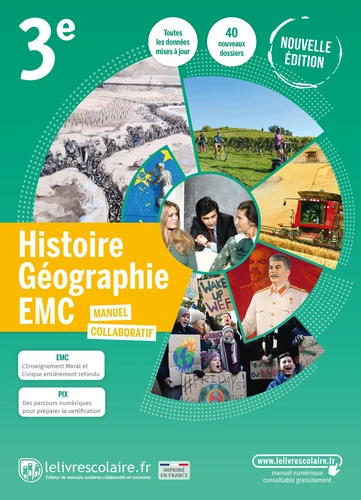 Histoire Géographie EMC 3e Edition 2021